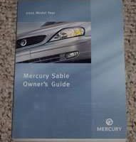 2002 Mercury Sable Owner's Manual
