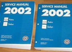 2002 GMC Safari Service Manual