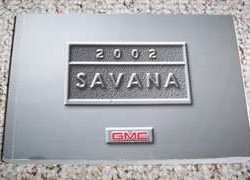2002 GMC Savana Owner's Manual