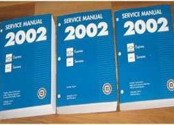 2002 GMC Savana Service Manual