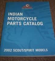 2002 Indian Scout & Spirit Models Motorcycle Parts Catalog