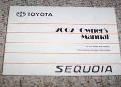 2002 Toyota Sequoia Owner's Manual