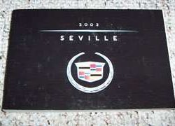 2002 Cadillac Seville Owner's Manual