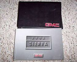 2002 GMC Sierra Owner's Manual Set