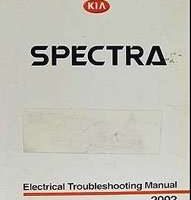 2002 Kia Spectra Electrical Troubleshooting Manual