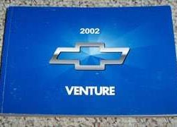 2002 Chevrolet Venture Owner's Manual