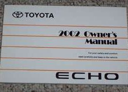 2002 Toyota Echo Owner's Manual