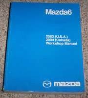 2003 Mazda 6 Workshop Service Manual