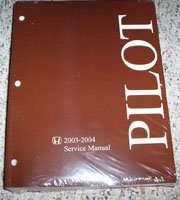 2003 Honda Pilot Service Manual
