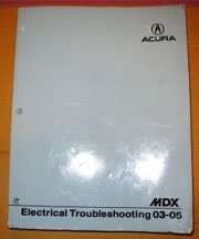 2005 Acura MDX Electrical Wiring Diagram Manual