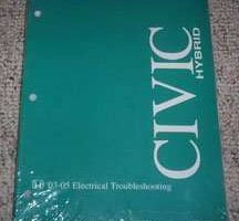 2003 Honda Civic Hybrid Electrical Troubleshooting Manual