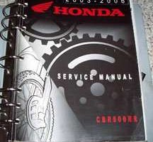 2006 Honda CBR600RR Service Manual