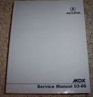2003 Acura MDX Service Manual