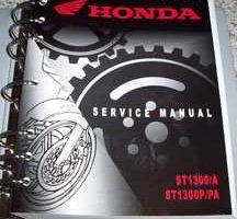 2007 Honda ST1300, ST1300A, ST1300P, ST1300PA Service Manual