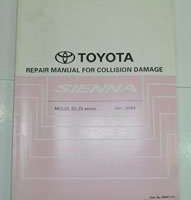 2007 Toyota Sienna Collision Repair Manual