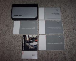 2003 Nissan Altima Owner's Manual Set