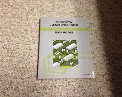 2003 Toyota Land Cruiser Electrical Wiring Diagram Manual