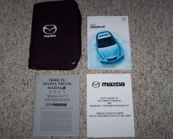 2003 Mazda6 Owner's Manual Set