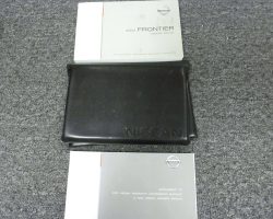 2003 Nissan Frontier Owner's Manual Set