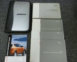 2003 Nissan Murano Owner's Manual Set