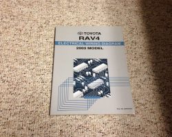 2003 Toyota Rav4 Electrical Wiring Diagram Manual