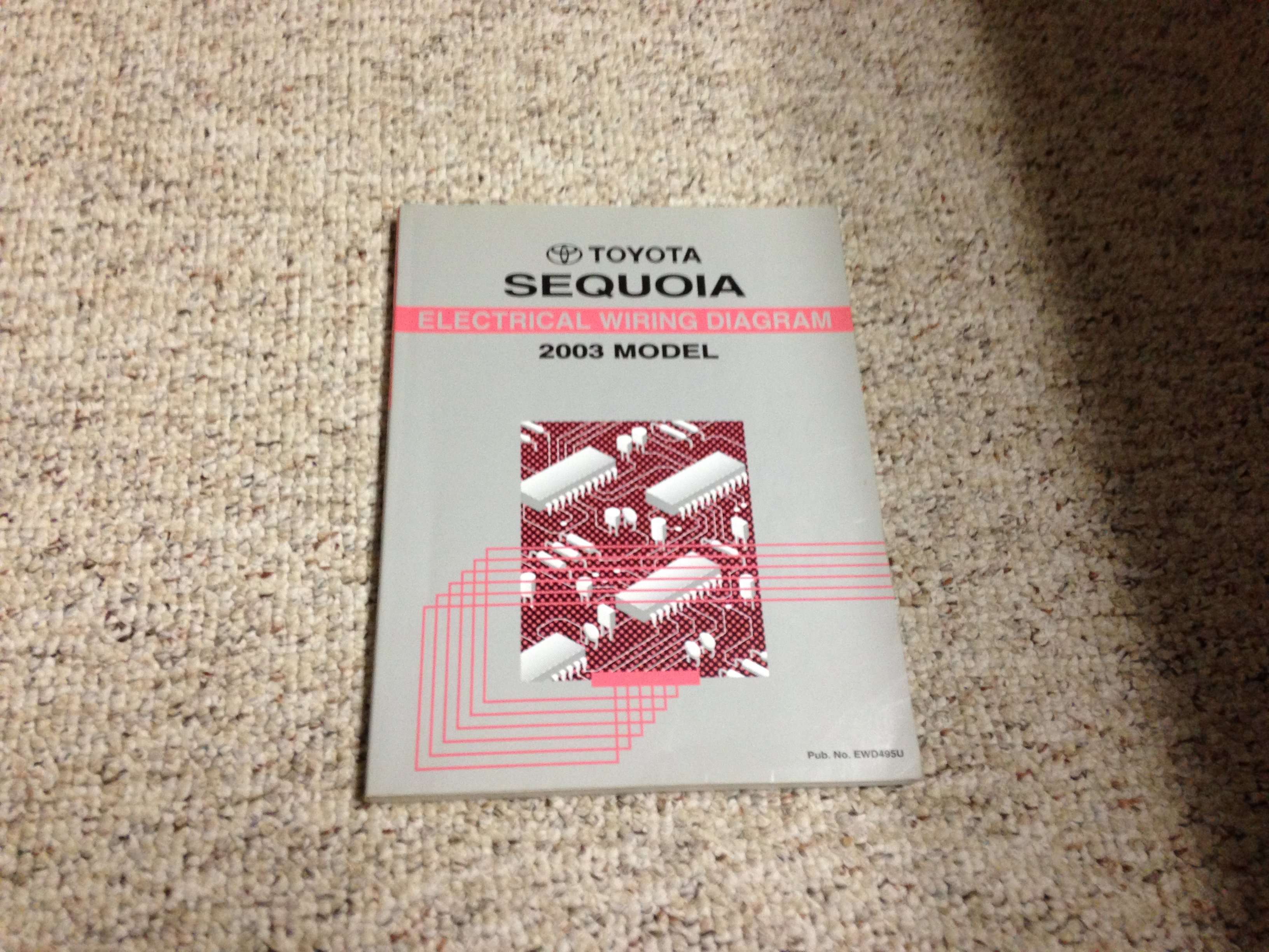 [DIAGRAM] 2003 Toyota Sequoia Wiring Diagram Manual Original