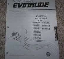 2003 Evinrude 135, 150 & 175 HP Models Parts Catalog