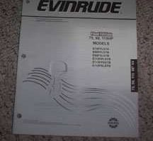 2003 Evinrude 75, 90 & 115 HP Models Parts Catalog