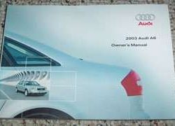 2003 Audi A6 Owner's Manual