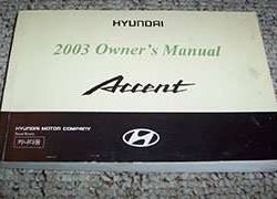 2003 Hyundai Accent Electrical Troubleshooting Manual