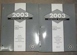 2003 Oldsmobile Aurora Service Manual