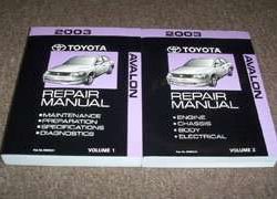 2003 Toyota Avalon Service Repair Manual