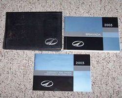 2003 Oldsmobile Bravada Owner's Manual Set