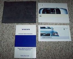 2003 Volvo C70 Owner's Manual Set
