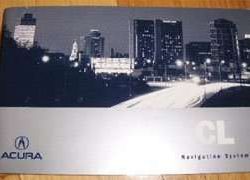 2003 Acura CL Navigation Owner's Manual