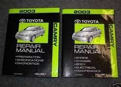 2003 Toyota Camry Service Repair Manual