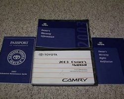 2003 Toyota Camry Owner's Manual Set
