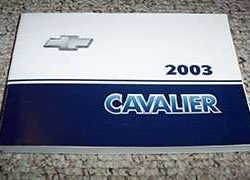 2003 Chevrolet Cavalier Owner's Manual