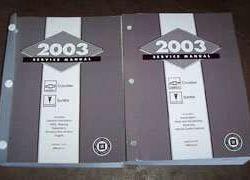 2003 Chevrolet Cavalier Service Manual
