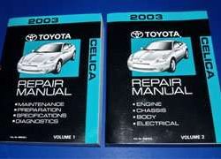2003 Toyota Celica Service Repair Manual