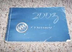 2003 Buick Century Owner's Manual