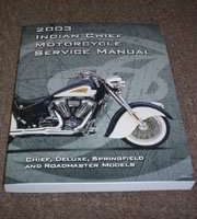 2003 Indian Chief Models Motorcycle Shop Service Repair Manual