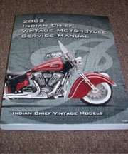 2003 Indian Chief Vintage Models Motorcycle Service Manual