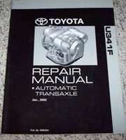 2004 Toyota Corolla Matrix U341F Automatic Transaxle Service Repair Manual