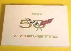 2003 Chevrolet Corvette Owner's Manual