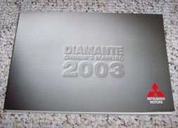 2003 Mitsubishi Diamante Owner's Manual