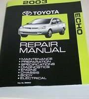 2003 Toyota Echo Service Repair Manual