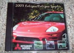 2003 Mitsubishi Eclipse & Eclipse Spyder Service Manual CD