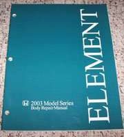 2003 Honda Element Body Repair Manual