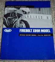 2003 Buell Firebolt XB9R Model Motorcycle Service Manual